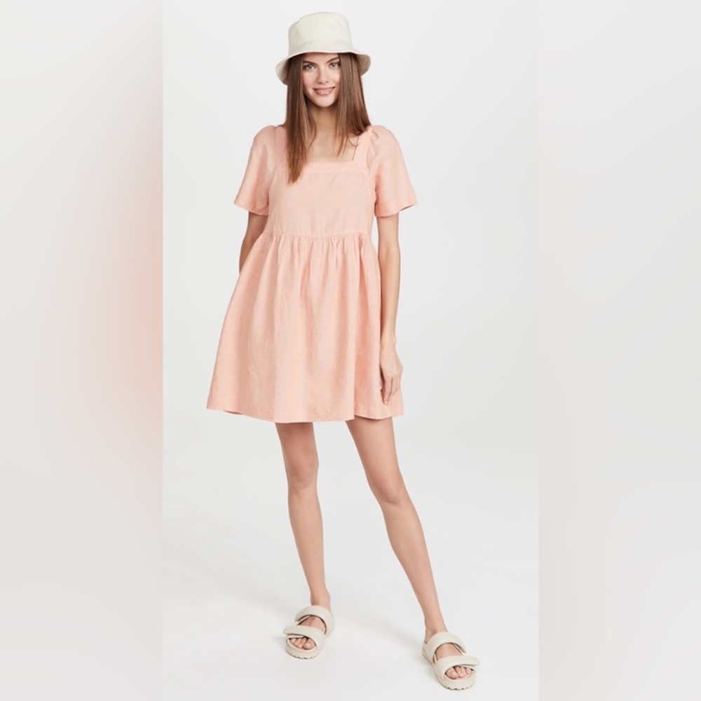 Madewell Women’s Linen-Blend Allie Mini Dress / Size S / Excellent Condition